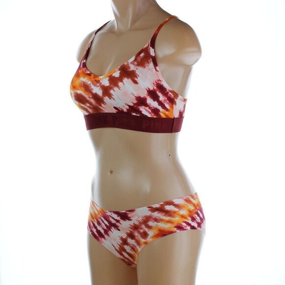 Pink Victoria’s Secret Sports bra Pantie Lot NWT - Picture 2 of 9